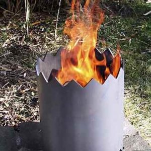 Aussen Feuerstelle Terrasse Garten Burg Mit Feuer Ofen De