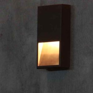 Ritif 9W Wandleuchte Aussen/Innen LED Außenwandleuchten IP65 3000K  Warmweiße schwarz Außenlampe 30CM Wandlampe für Garten Terrasse Garage :  : Beleuchtung